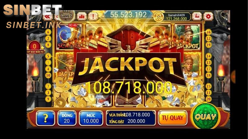 NỔ HŨ JACKPOT – HÀNH TRÌNH SĂN JACKPOT ĐỈNH CAO TẠI SINBET 7 NỔ HŨ JACKPOT
