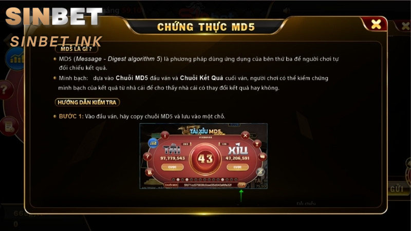 TÀI XỈU MD5 - CÁCH THAM GIA HIỆU QUẢ TẠI SINBET 6 TÀI XỈU MD5