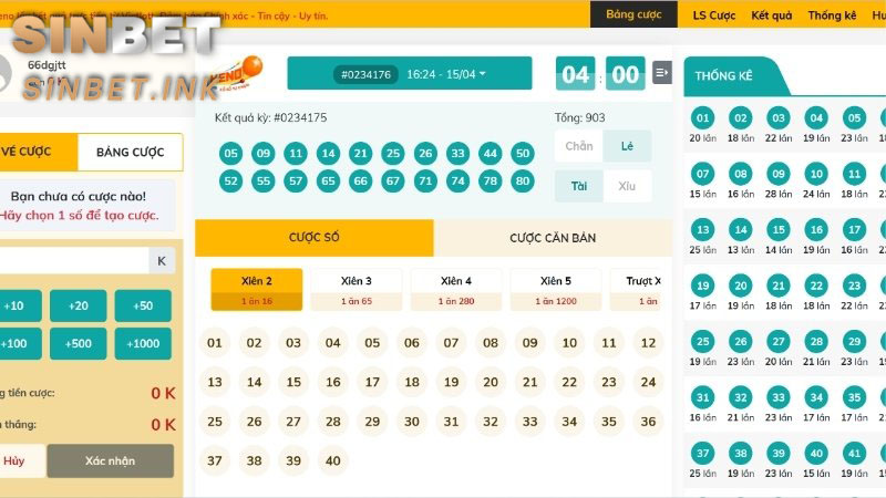 KENO XỔ SỐ - TRÒ CHƠI NHANH, CƠ HỘI TRÚNG THƯỞNG MỖI NGÀY 5 KENO XỔ SỐ
