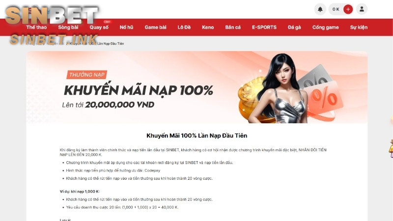 ĐĂNG NHẬP SINBET - HƯỚNG DẪN THAO TÁC NHANH CHÓNG VÀ AN TOÀN 4 ĐĂNG NHẬP SINBET