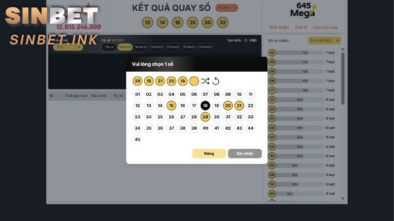 XỔ SỐ MEGA 6/45 - CÁCH CHƠI VÀ KINH NGHIỆM TĂNG CƠ HỘI TRÚNG 6 XỔ SỐ MEGA 6/45