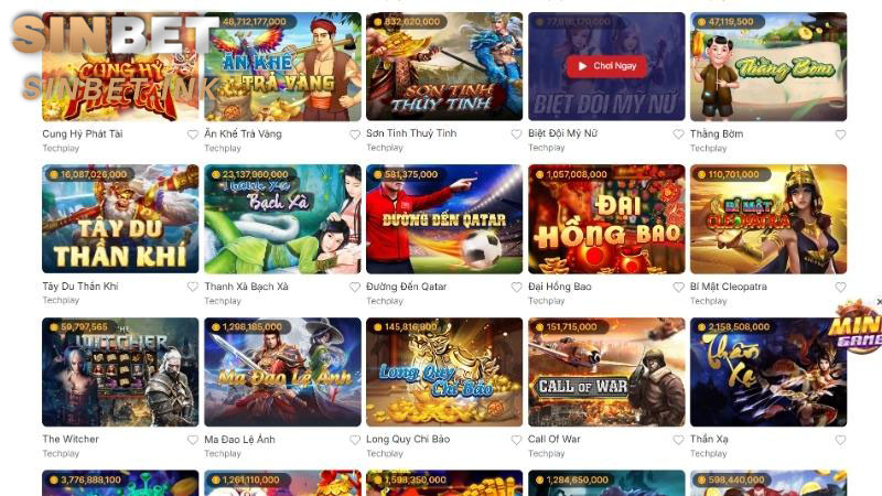 NỔ HŨ SINBET 2025 BỨT PHÁ VỚI HÀNG LOẠT JACKPOT KHỦNG 6 NỔ HŨ SINBET