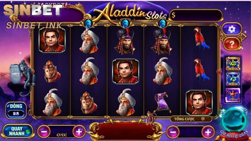 ALADDIN – THẾ GIỚI CỔ TÍCH VỚI VÒNG QUAY NỔ HŨ KHỔNG LỒ 5 ALADDIN