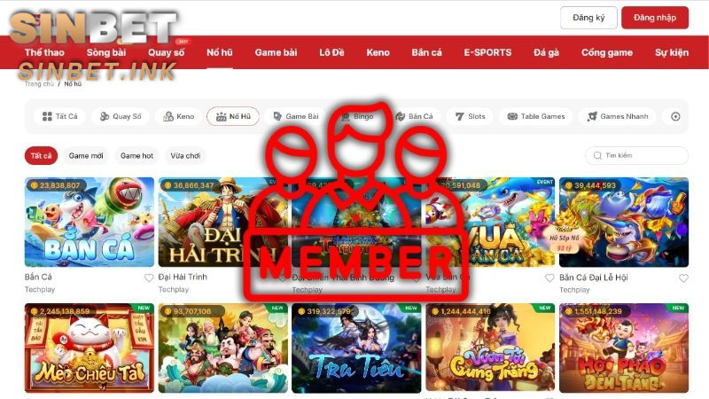 TRANG CHỦ SINBET - SIN BET CASINO 29 SỐ LƯỢNG THÀNH VIÊN TĂNG NHANH TỪNG NĂM